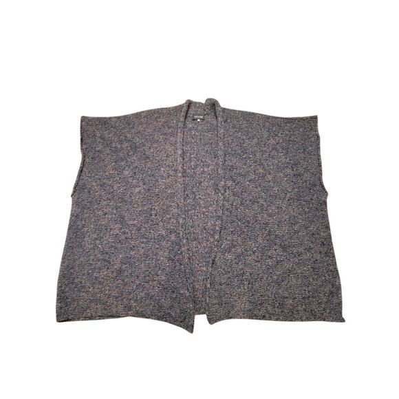 Eskandar Cardigan Knit Wool‎ Cashmere Sweater Sz OSBrown Gray Orange - Picture 6 of 11